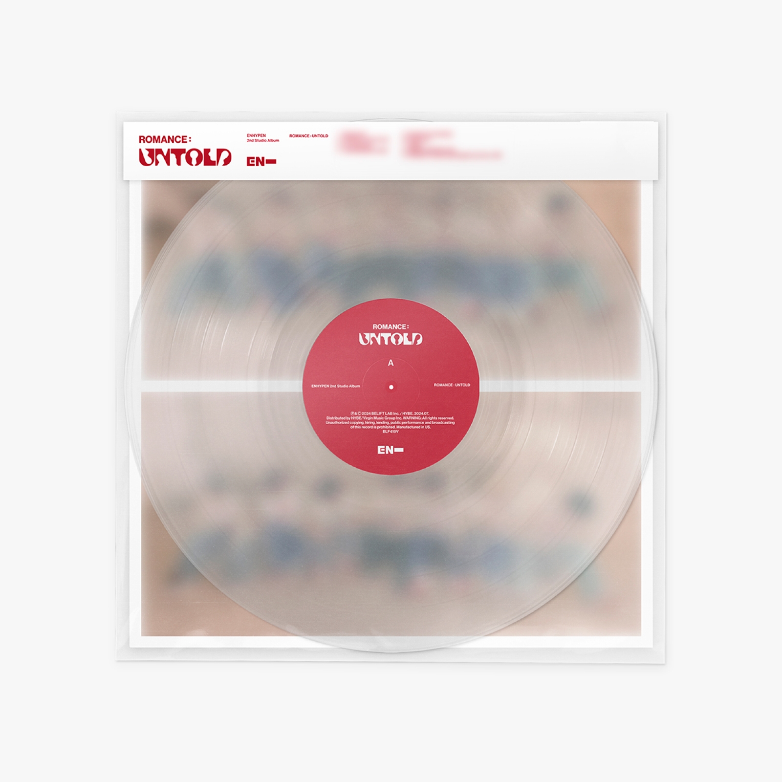 ENHYPEN - ROMANCE : UNTOLD / 2ND FULL ALBUM (Vinyl)